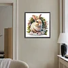 >SALE<5D DIY Full Round Drill Diamond Painting Rabbit Kit Home Decor Art Craft 30x30cm