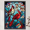>SALE<Full Embroidery Eco-cotton Thread 11CT Printed Redbird Cross Stitch Kit Artwork