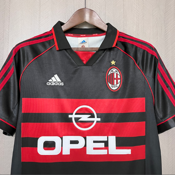 Retro 1998/1999 AC Milan Third Away Football Shirt Thai Quality