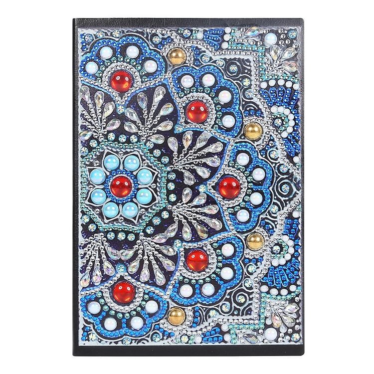 BRICOLAGE Mandala Special Shaped Diamond Painting 50 Pages A5 Notepad Notebook