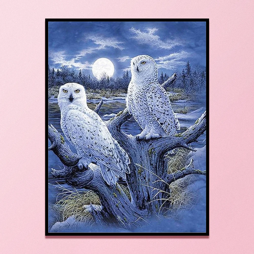 11ct Stamped Cross Stitch - Owl(40*50cm)