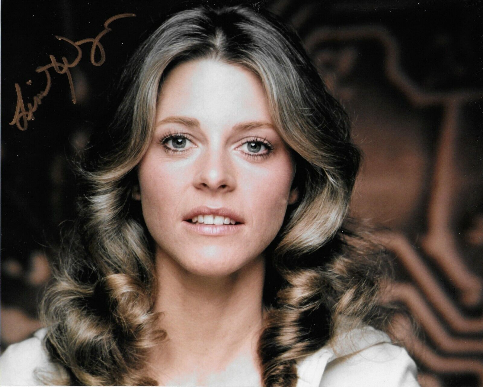 Lindsay Wagner The Bionic Woman Original Autographed 8X10 Photo Poster painting - #17