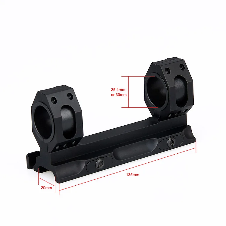 25.4mm or 30mm Scope Light Mount