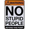 Warning - Metal Tin Signs(8*12Inch/12*16Inch)