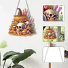 (US Local)Acrylic Skull Haystack   DIY Hanging Diamond Art Kits Wall Door Decoration