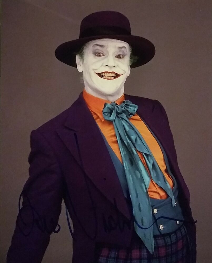 Jack Nicholson signed 8 x 10