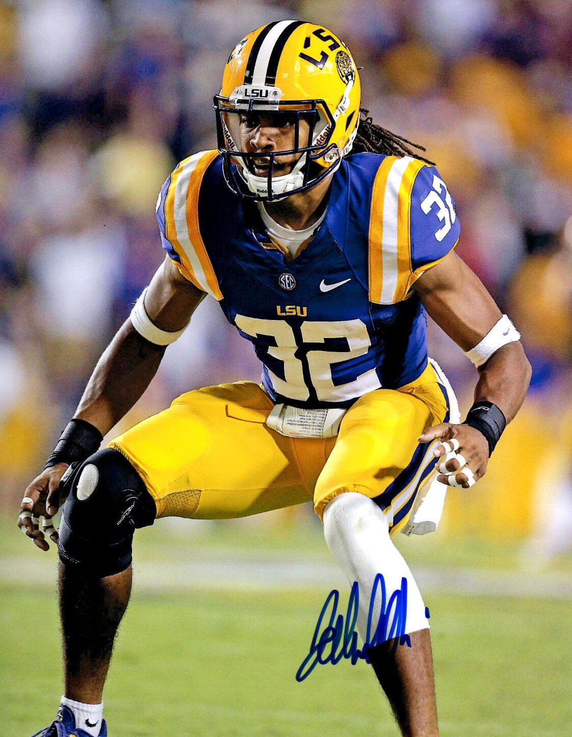 Jalen Collins LSU Tigers hand signed autographed 8x10 football Photo Poster painting coa 2015!