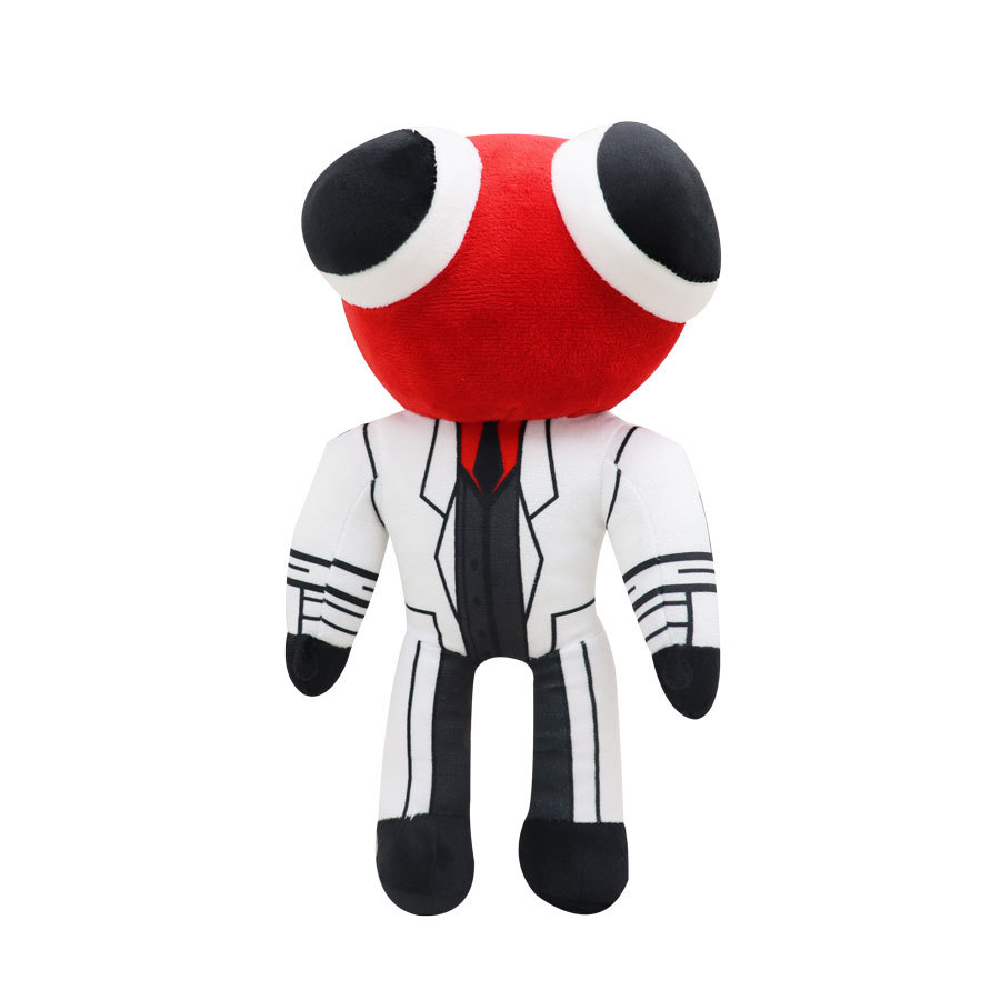 Plush toy monster red from rainbow friends 3D model