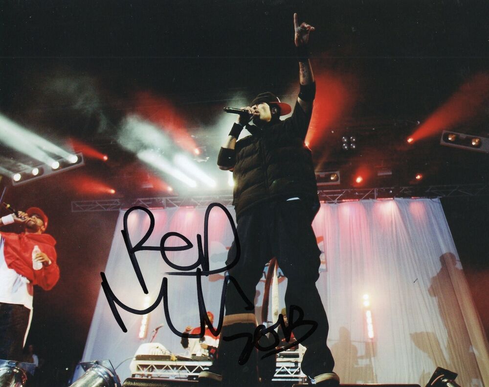 Redman Reggie Rapper Signed 8x10 Photo Poster painting w/COA Muddy Waters Whut Thee Album #1