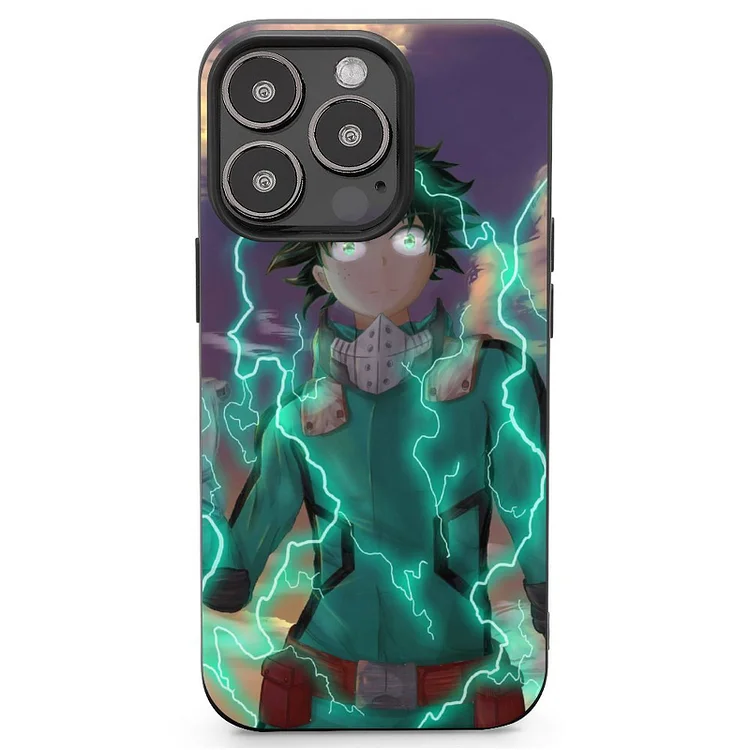 Izuku Midoriya Anime My Hero Academia Phone Case(41) Mobile Phone Shell IPhone 13 and iPhone14 Pro Max and IPhone 15 Plus Case - Heather Prints Shirts