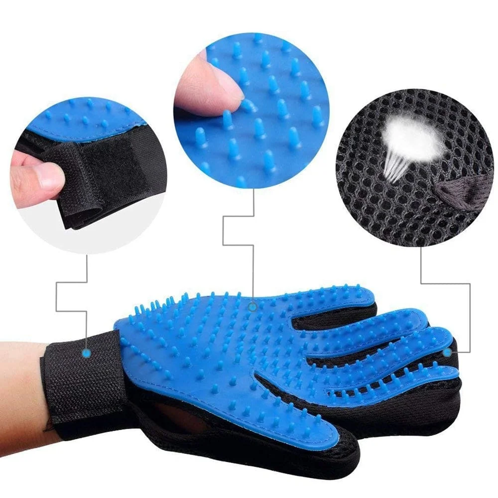 GroomTouch™ - The Pet Grooming Deshedding Brush Glove