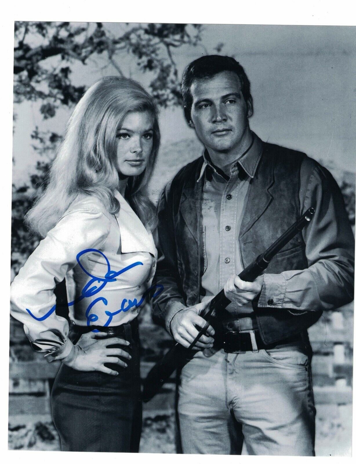 Linda Evans The Big Valley TV Actress Signed 8 x 10