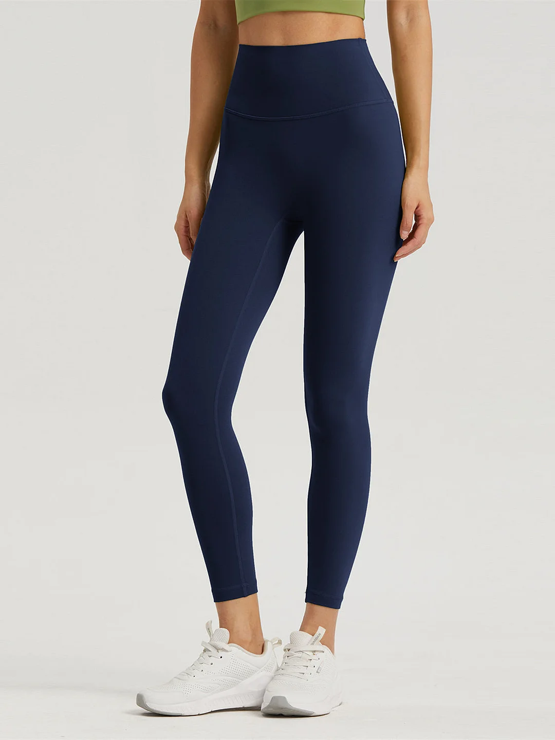 High Waisted Nine-point Leggings Sports Fitness Pants