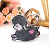 Grey Sheep DIY Beads Needlework Keychain Craft Mosaic Beads Embroidery Keyrings