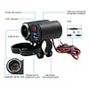 Motorcycle Handlebar USB Charger with Switch Waterproof Cigarette Lighter Socket