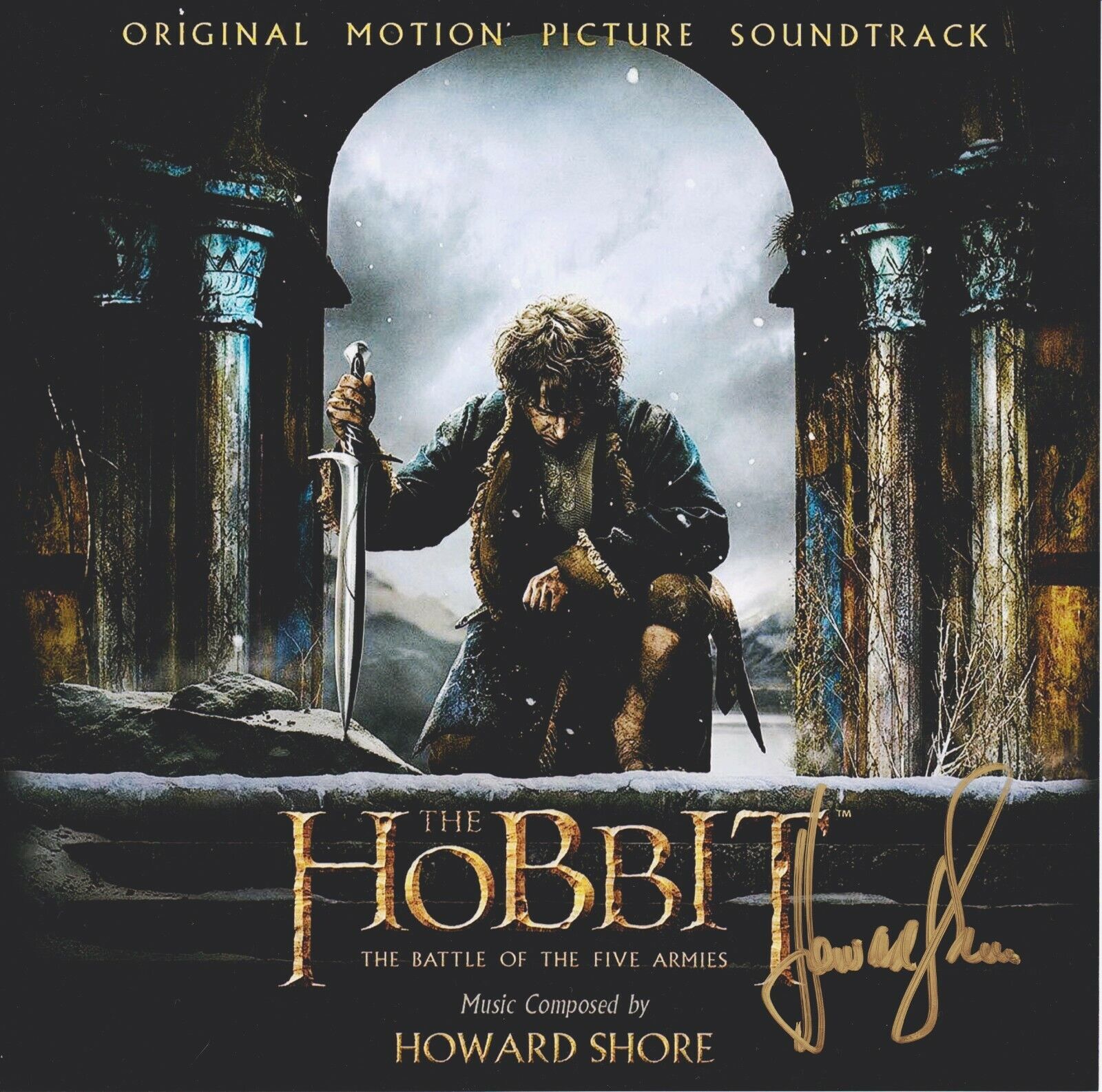 Howard Shore Handsigned Autograph 7x7 Photo Poster painting In Person Proof Composer The Hobbit