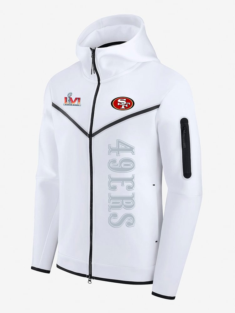 49ers jacket white