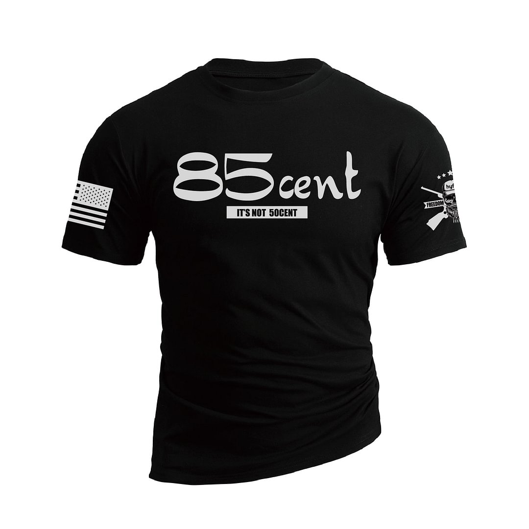85 CENT IT'S NOT 50 CENT GRAPHIC TEE