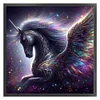 Colorful Unicorn - 11CT Stamped Cross Stitch - 40*40cm - Animal