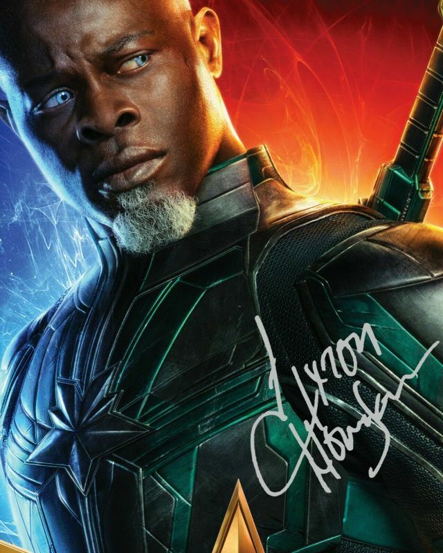 Djimon Hounsou - Captain Marvel Autograph Signed Photo Poster painting Print