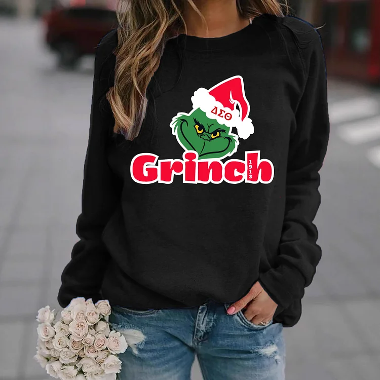 Delta Grinch Christmas Sweatshirt
