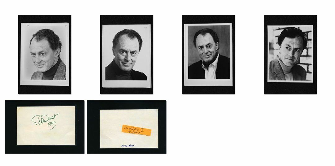 Peter Donat - Signed Autograph and Headshot Photo Poster painting set - The Godfather