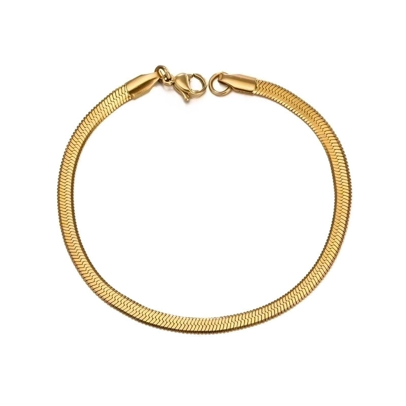 Fashion Geometric 304 Stainless Steel Stainless Steel Bracelets In Bulk