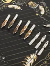 Starry Sky Glass Fountain Dip Pen Stationery English Calligraphy Pen Gift