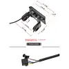 24V/36V/48V Electric Bicycle Speedometer LCD Display Intelligent Ebike Odometer