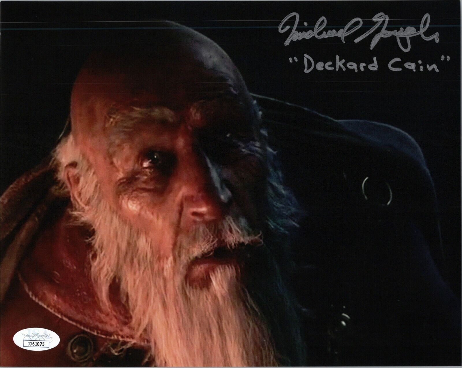 MICHAEL GOUGH Authentic Hand-Signed DIABLO - Deckard Cain