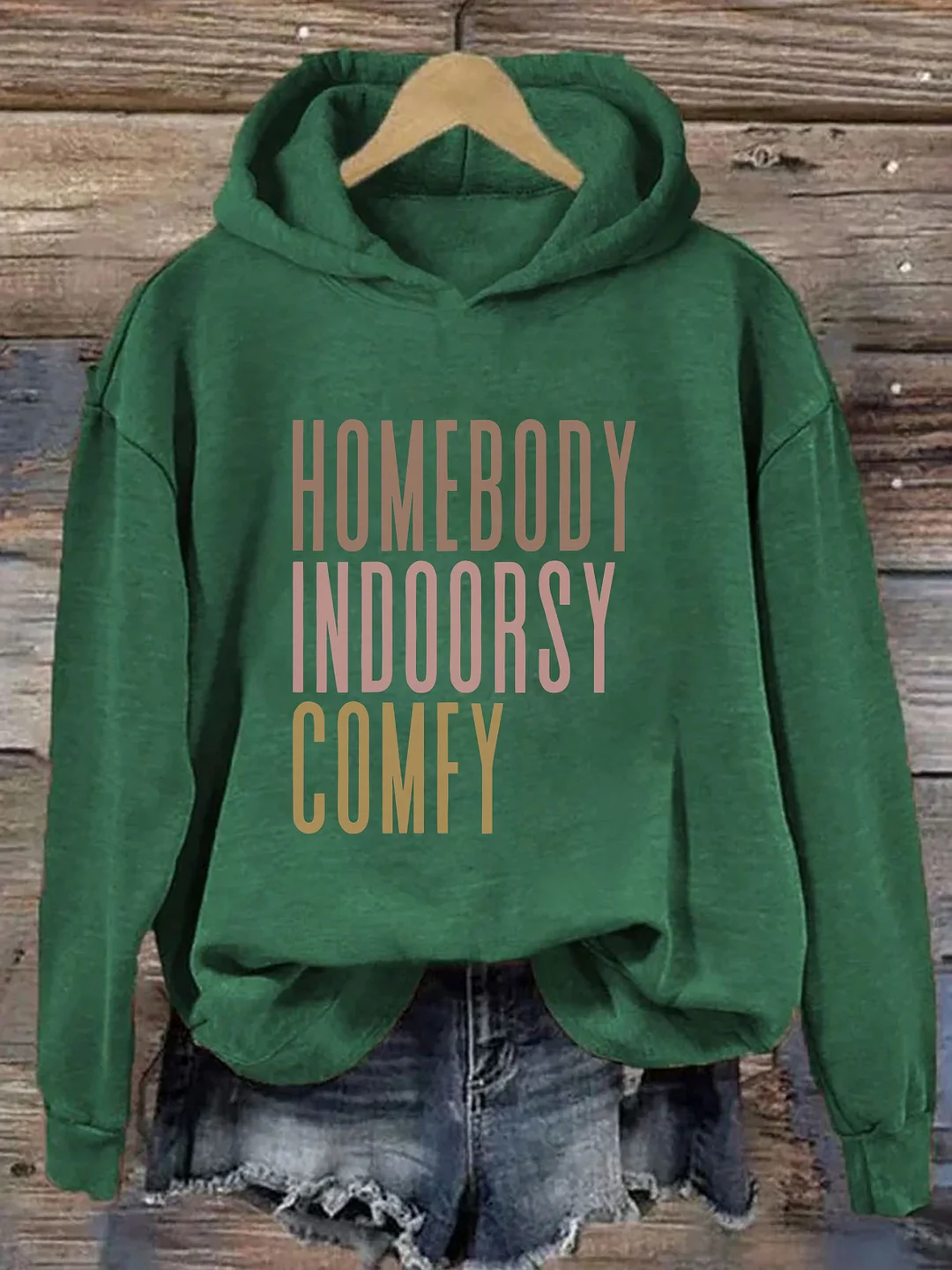 Homebody, Indoorsy, Comfy Hoodie