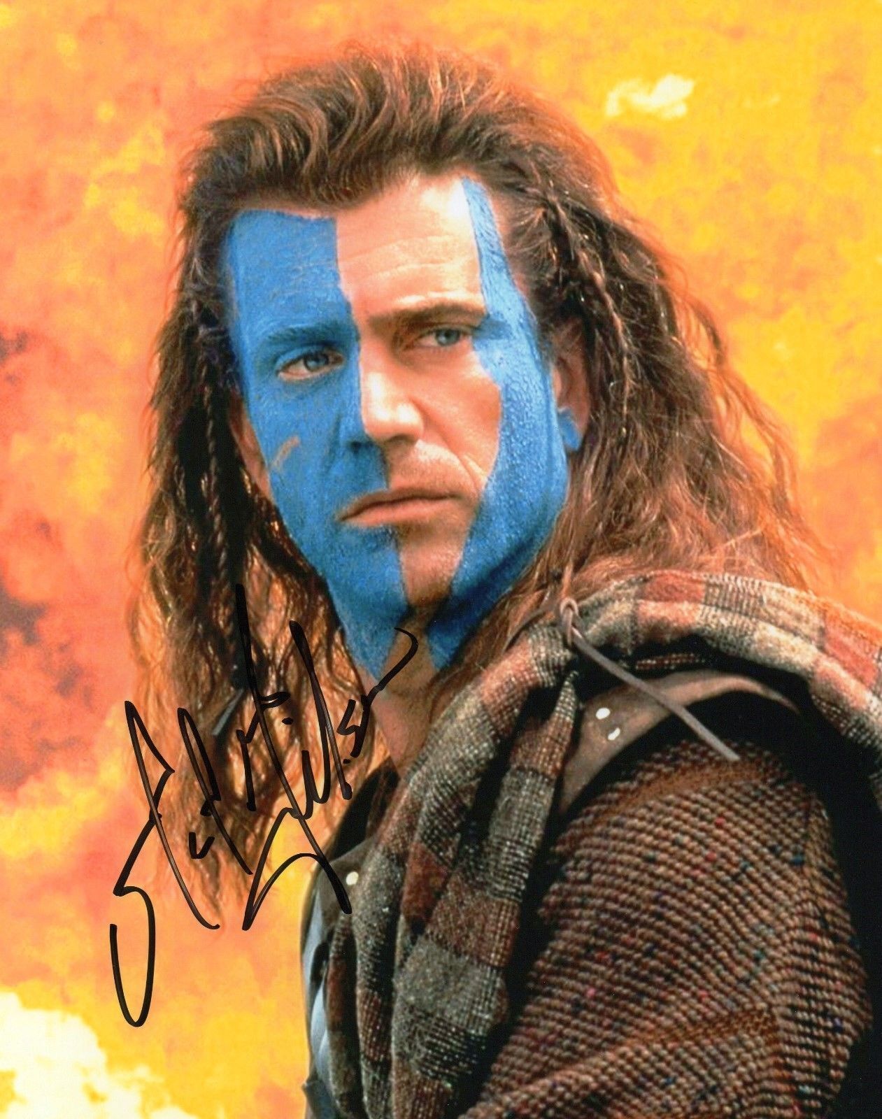 MEL GIBSON - BRAVEHEART AUTOGRAPHED SIGNED A4 PP POSTER Photo Poster painting PRINT 4