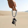 Matador - BETALOCK&trade; Aviation Aluminum Hook Carabiner Travel Lock Backpack Anti-theft Lock Travel Backpack Lock Rope