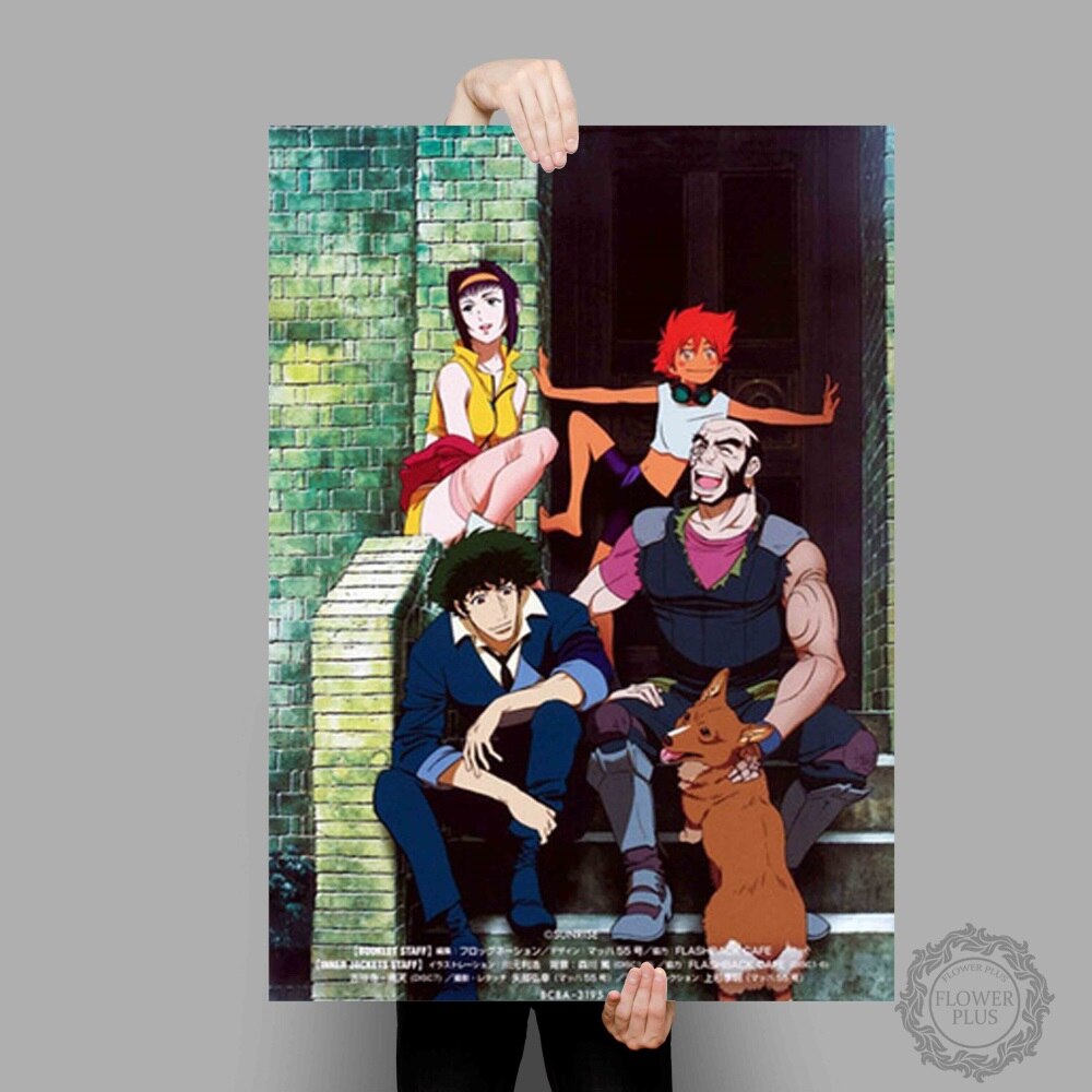 Posters and Prints Cowboy Bebop Poster Decorative Canvas Painting Wall Art Picture for Living Room Home Decor quadro cuadros