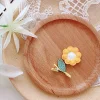 Lovely Bouncing Flower Hair Pins for Kids
