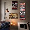 4PCS Truckers - Metal Tin Signs Set(8*12Inch/12*16Inch) - Garage&Transport