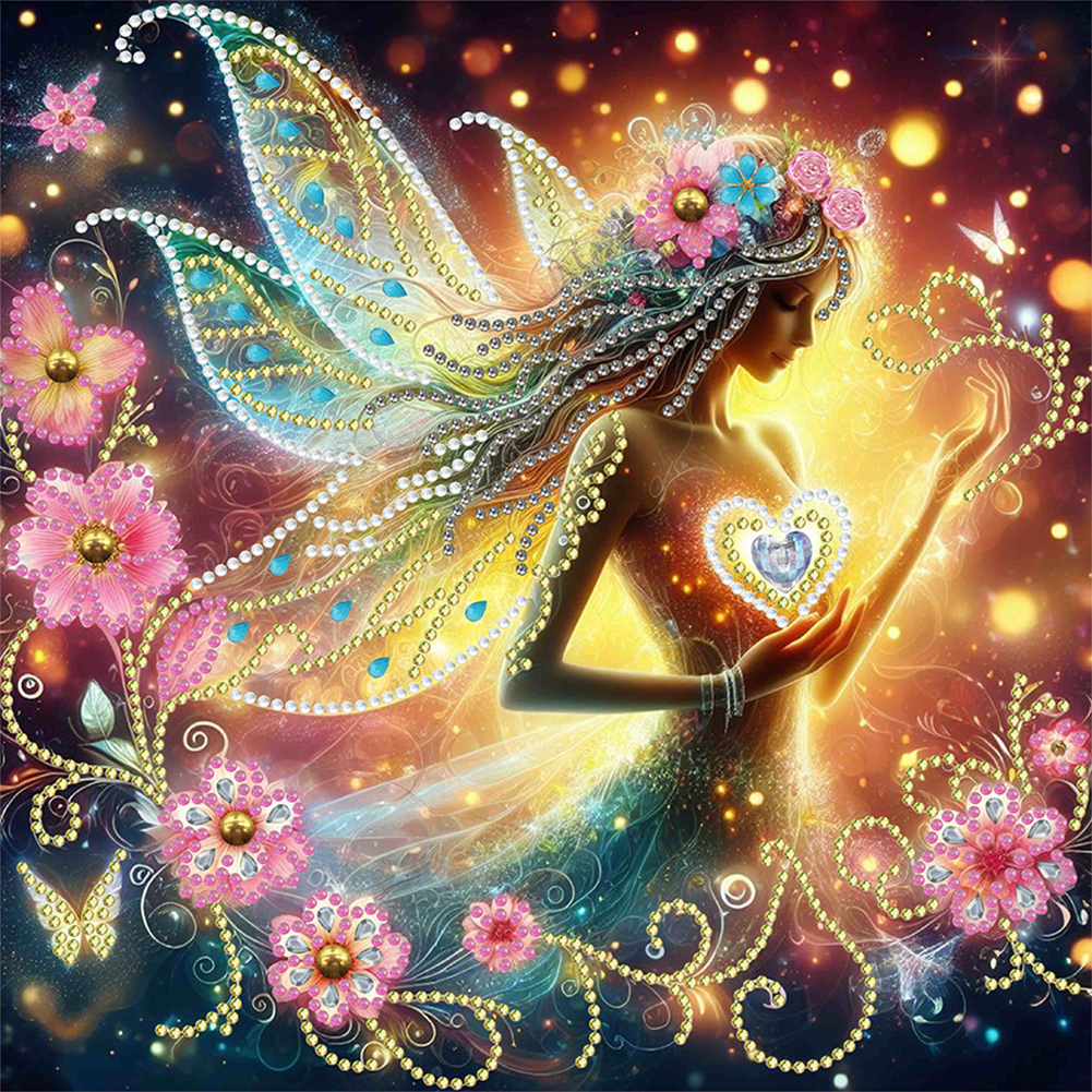 Elf Girl 30*30CM (Canvas) Special Drill Diamond Painting