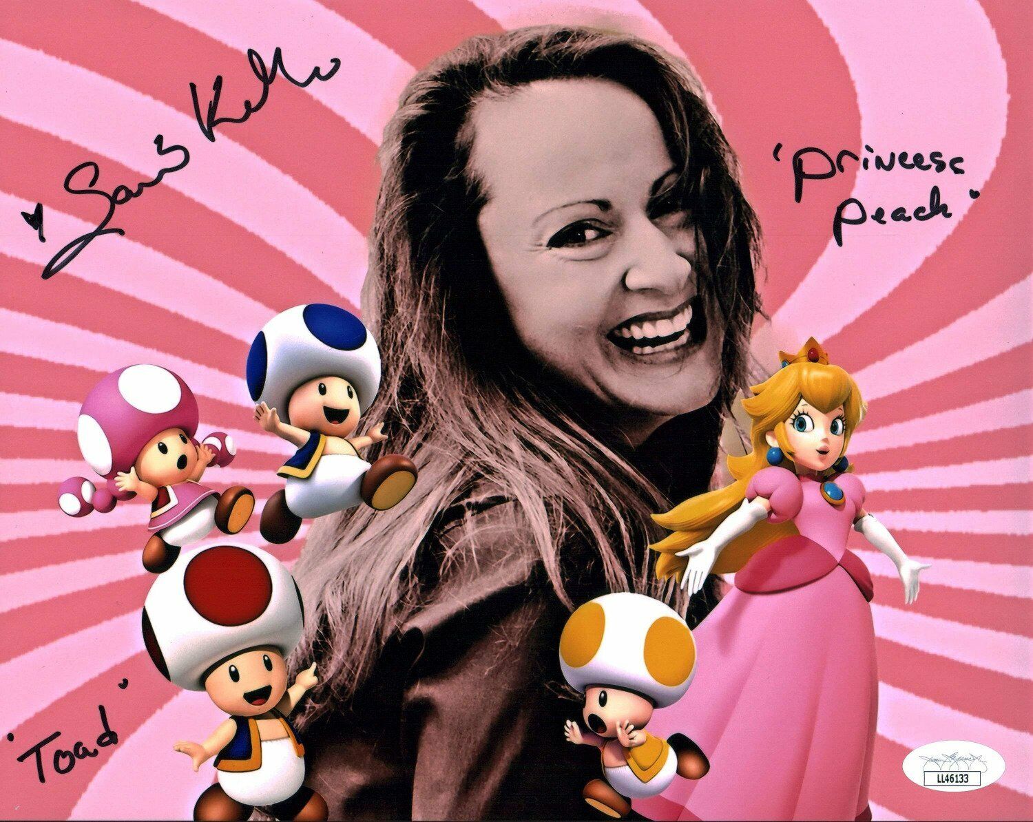Samantha Kelly Super Mario 8x10 Photo Poster painting Signed Autograph JSA Certified COA Auto