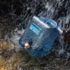 Portable Container with Faucet Camping Equipment Outdoor Water Bucket for Hiking