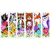 Stamped Cross Stitch Bookmark Kit for Adults Mixed Pattern 14CT 6Pcs 30x50 tapestrymarket