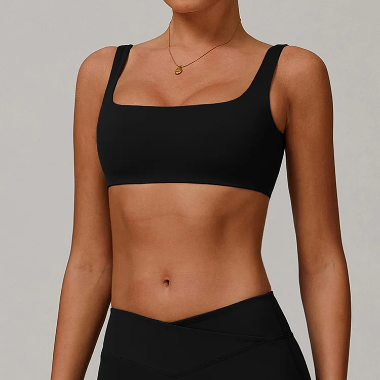 PASUXI Bulk Wholesale Women's Sports Bra Quick-Dry Nude Activewear OEM Customizable Fitness Gear huanwei