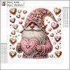 Diamond Painting-DIY Crystal Rhinestone Valentines Day Gnome