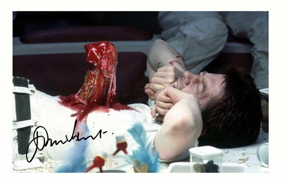 JOHN HURT - ALIEN AUTOGRAPH SIGNED Photo Poster painting POSTER PRINT