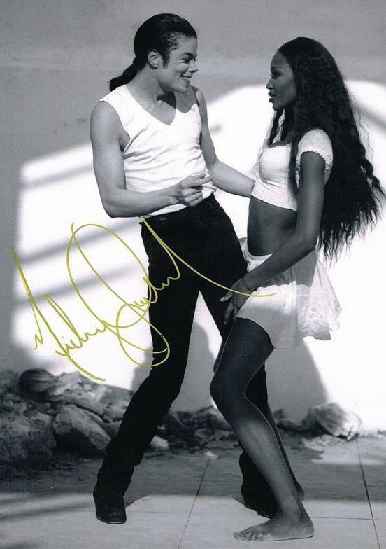 MICHAEL JACKSON Signed 'Dancing' Photo Poster paintinggraph - Pop Singer / Vocalist - preprint