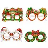DIY Diamond Painting Christmas Glasses Frame No Lens 4pcs(Merry Christmas)