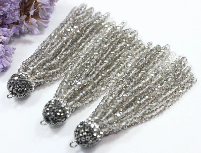 1 Piece Glass Solid Color Pendant