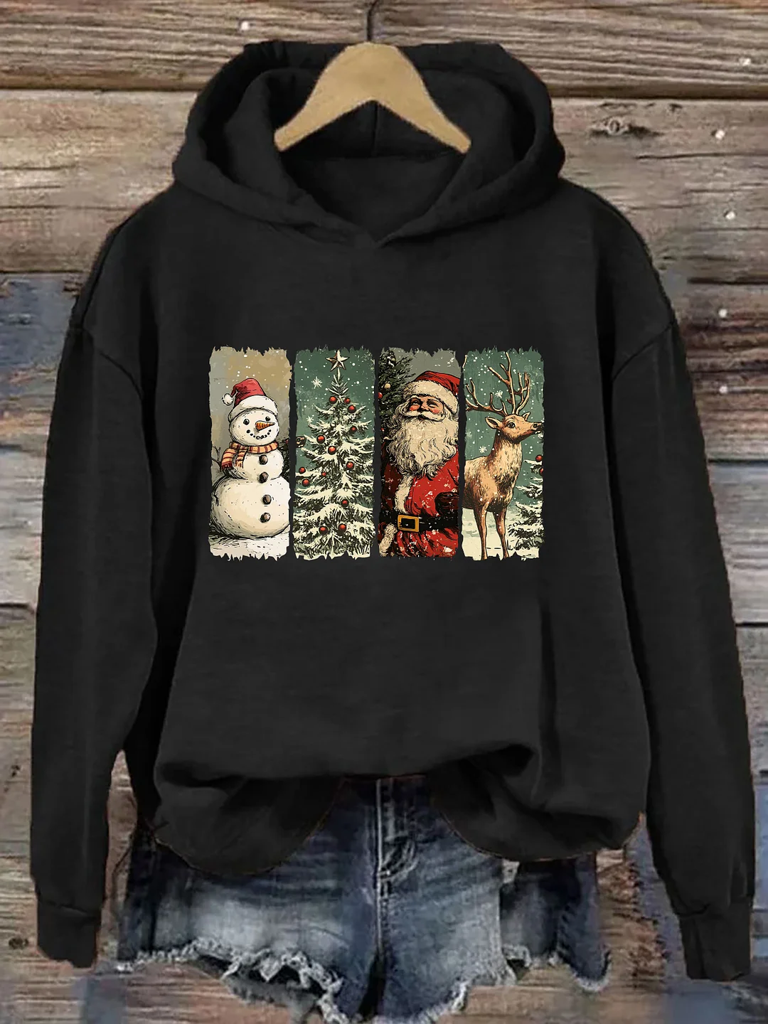 Retro Christmas Hoodie