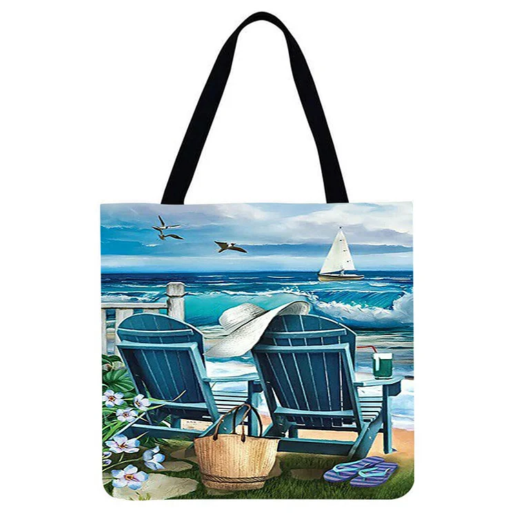 Landsca - Linen Tote Bag