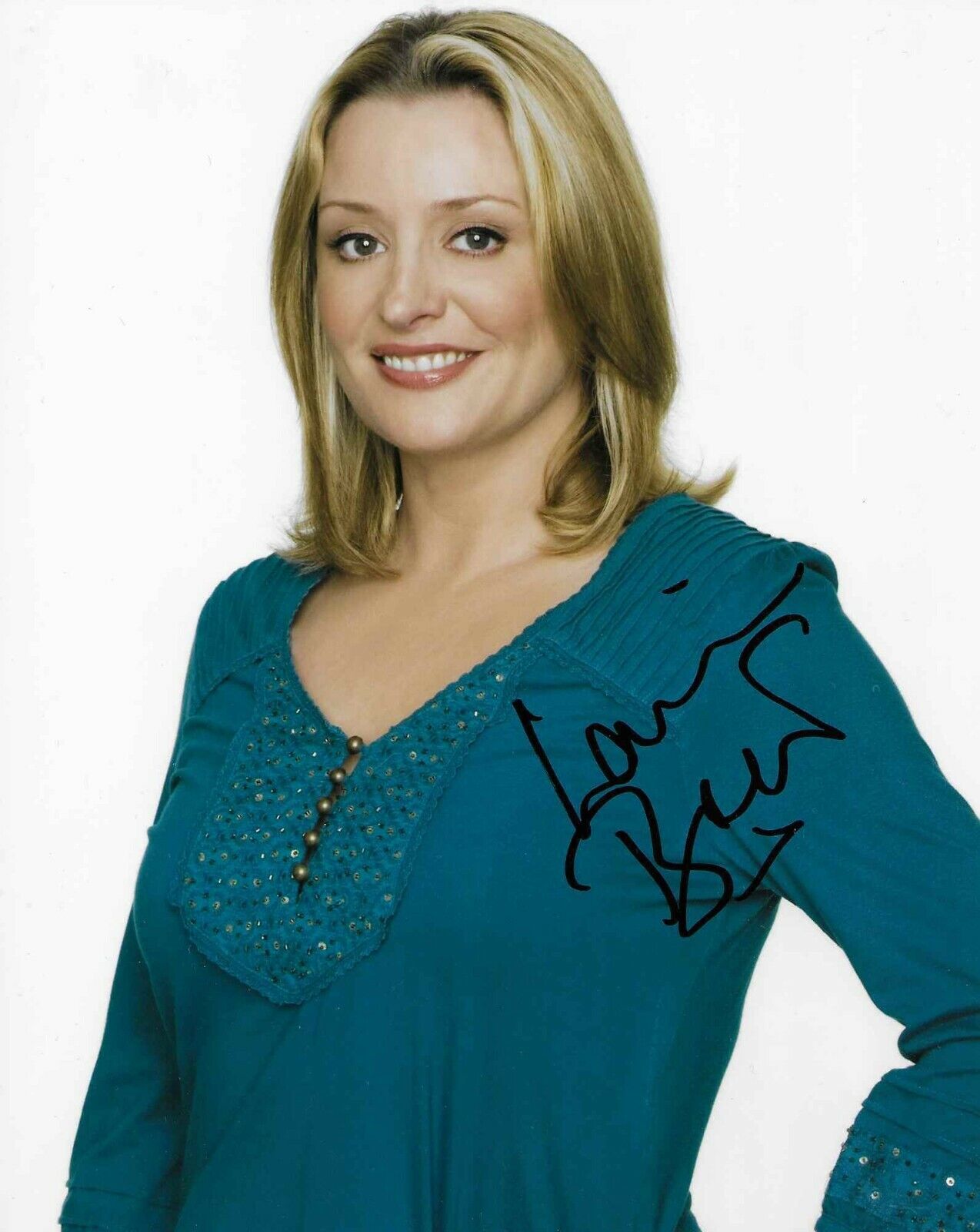 Lauire Brett autograph - signed Photo Poster painting - Eastenders - Waterloo Road