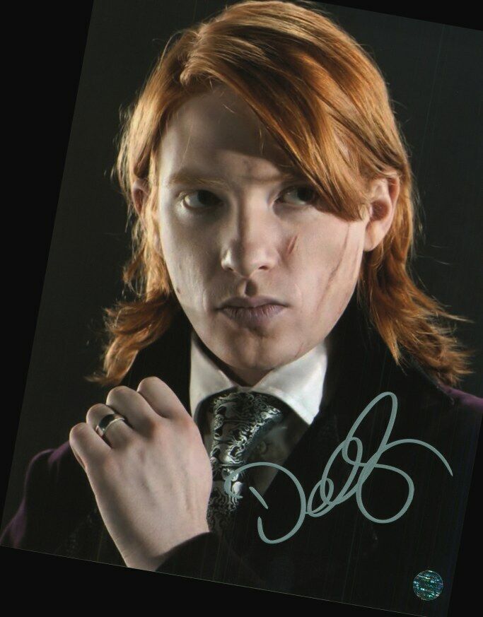 Domhnall Gleeson - Harry Potter Autographed Original 8x10 Photo Poster painting LOA TTM